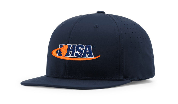 Illinois (IHSA) Richardson 733 Navy 4-Stitch Performance Ignite LT Umpire Hat