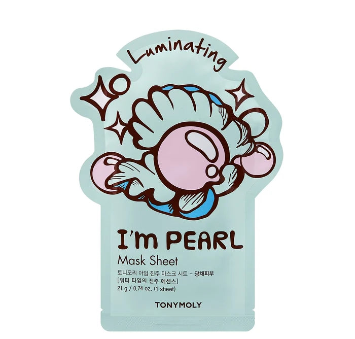Illuminating Pearl Face Mask