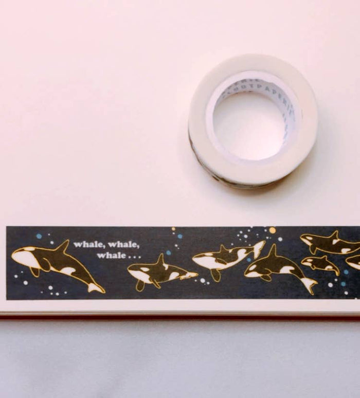 ILOOTPAPERIE - Whale Whale Whale Ocean Washi Tape