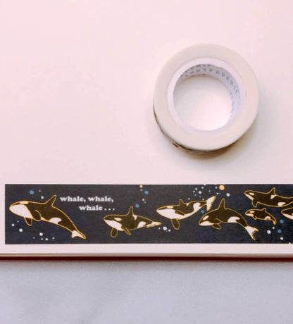 ILOOTPAPERIE - Whale Whale Whale Ocean Washi Tape