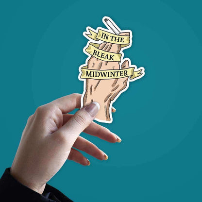 In the bleak midwinter Sticker - Stickers | STICK IT UP