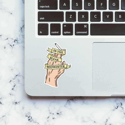 In the bleak midwinter Sticker - Stickers | STICK IT UP