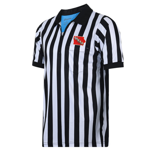 Iowa (IHSAA) Davis BFX 1" Stripe Football Referee Shirt