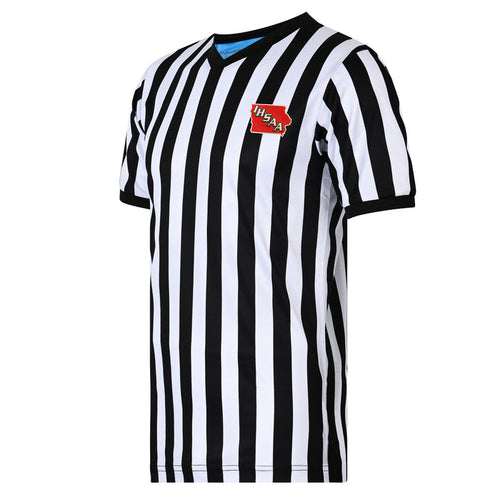 Iowa (IHSAA) Davis BFX 1" Stripe Referee Shirt