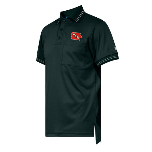 Iowa (IHSAA) Davis BFX Traditional Black Umpire Shirt