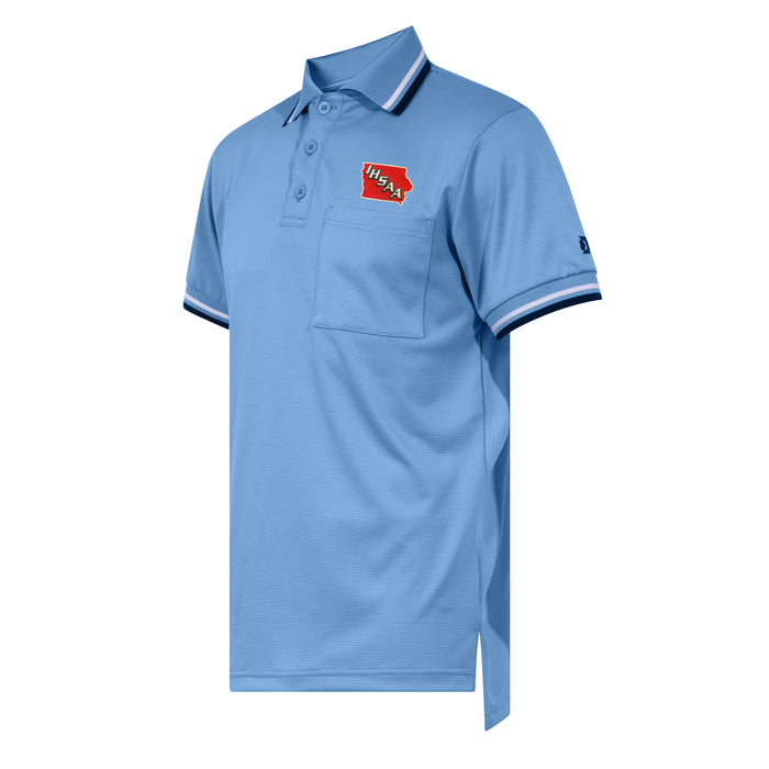 Iowa (IHSAA) Davis BFX Traditional Powder Blue Umpire Shirt