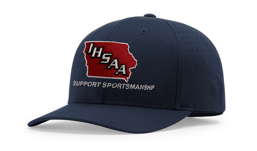 Iowa (IHSAA) Richardson 753 Navy 8-Stitch Performance Ignite LT Umpire Hat