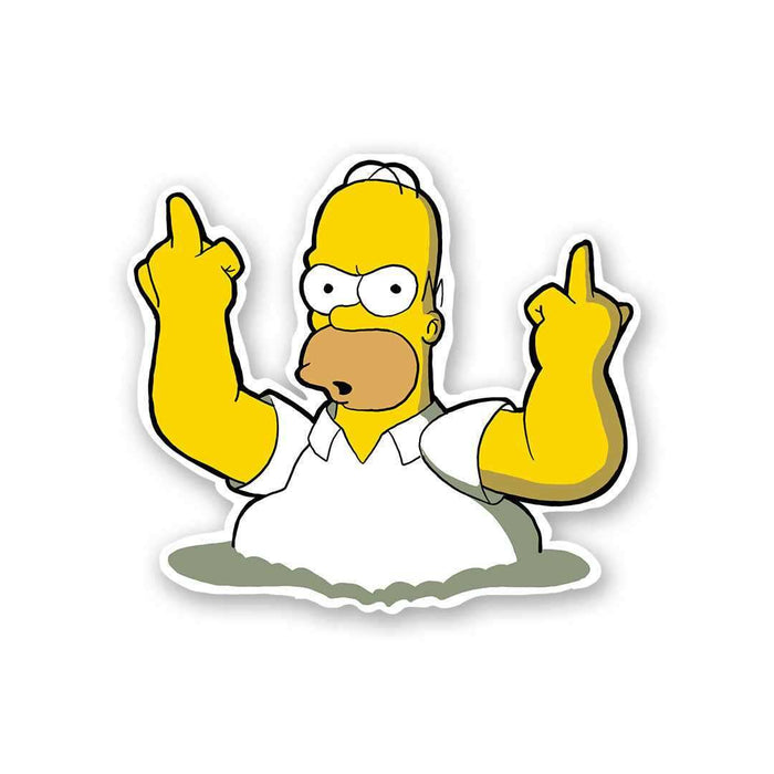 Irritated Homer Sticker - Stickers | STICK IT UP