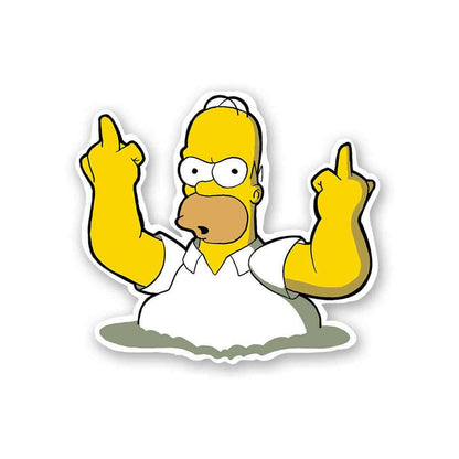 Irritated Homer Sticker - Stickers | STICK IT UP