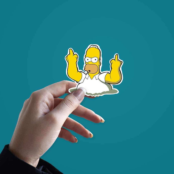 Irritated Homer Sticker - Stickers | STICK IT UP