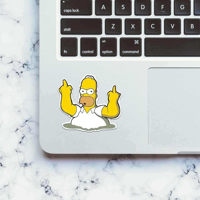 Irritated Homer Sticker - Stickers | STICK IT UP