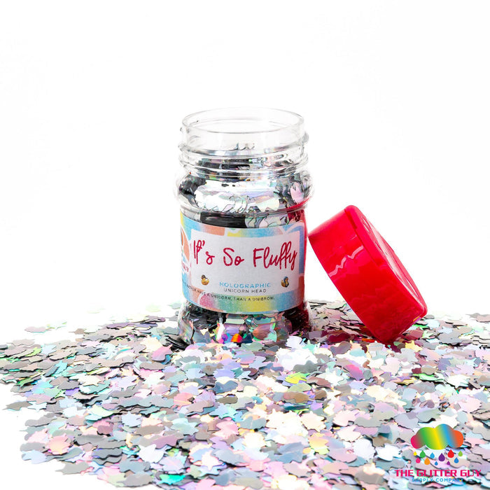 It’s So FLUFFY!! | Glitter Shape from The Glitter Guy