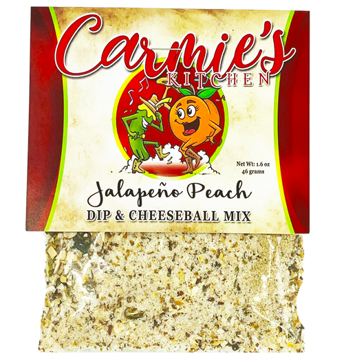 Jalapeno Peach Dip Mix - Premium Dips & Spreads from Carmie's Kitchen - Just $5! Shop now at Pat's Monograms