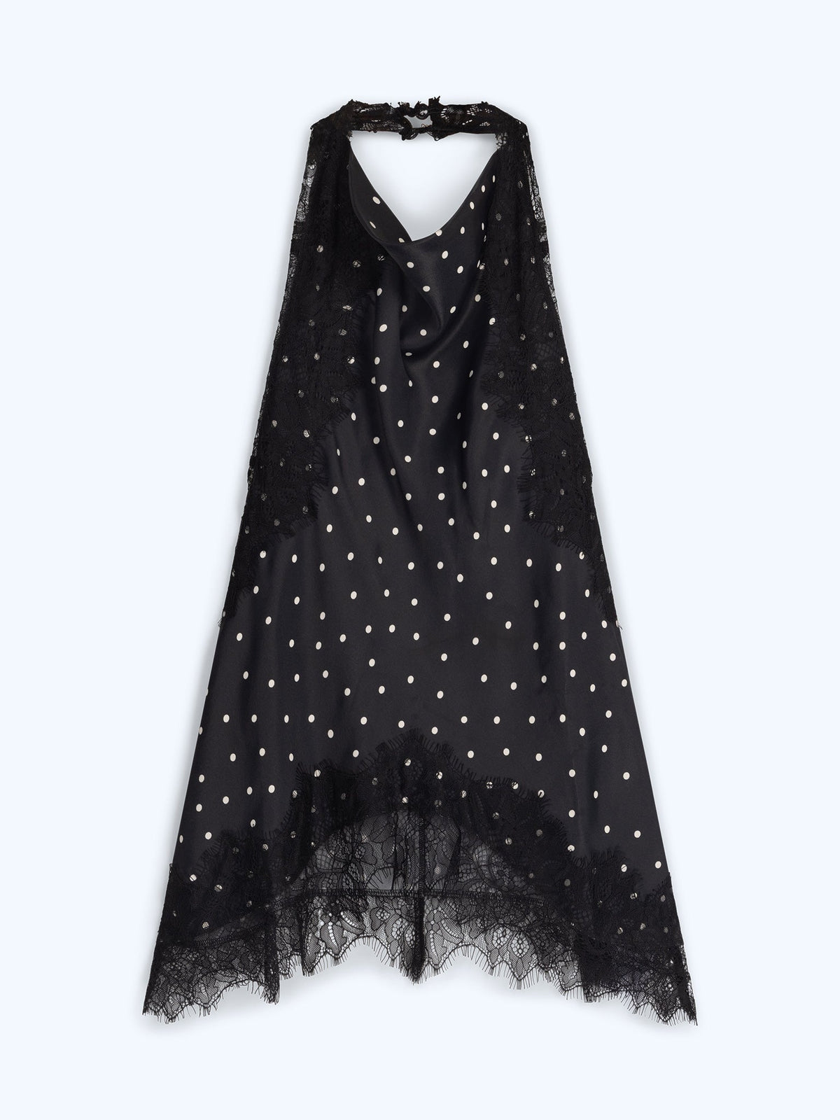Jayne Top in Black Polka Dot
