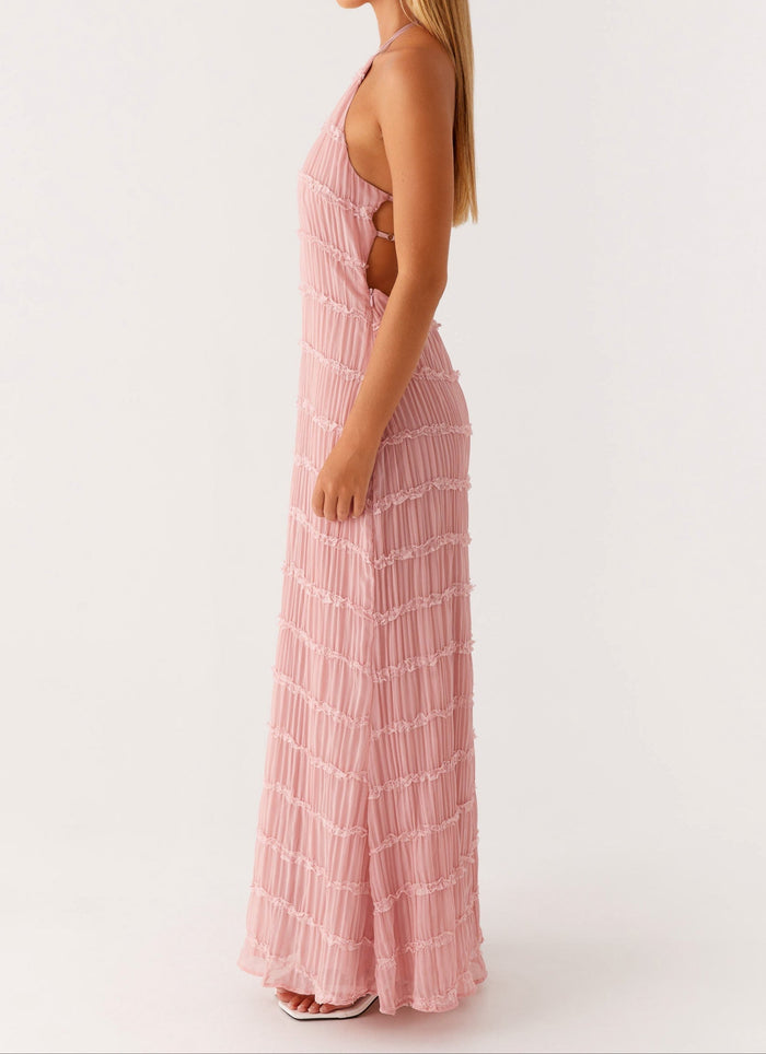 Jolene™ | Elegant Halter Maxi Dress