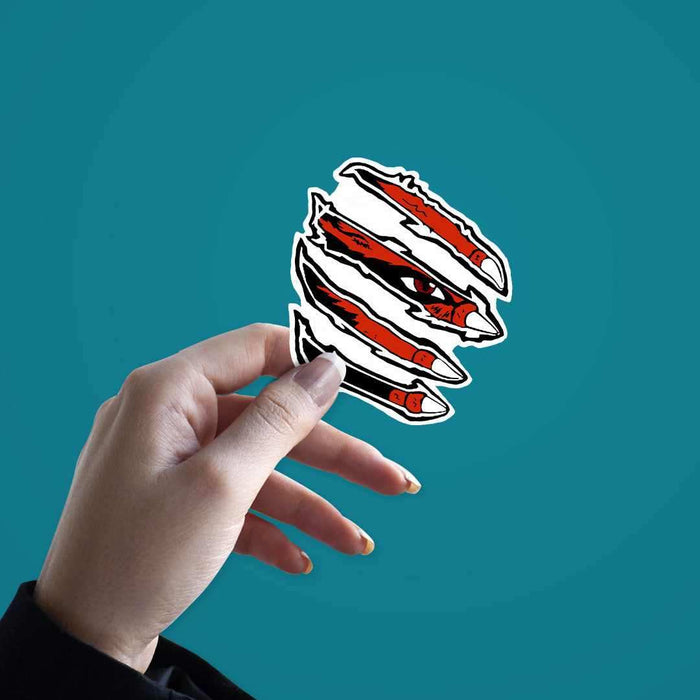 Kurama Scratch Sticker - Stickers | STICK IT UP