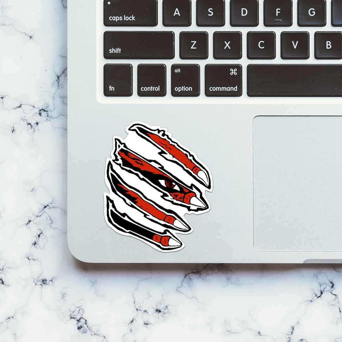 Kurama Scratch Sticker - Stickers | STICK IT UP
