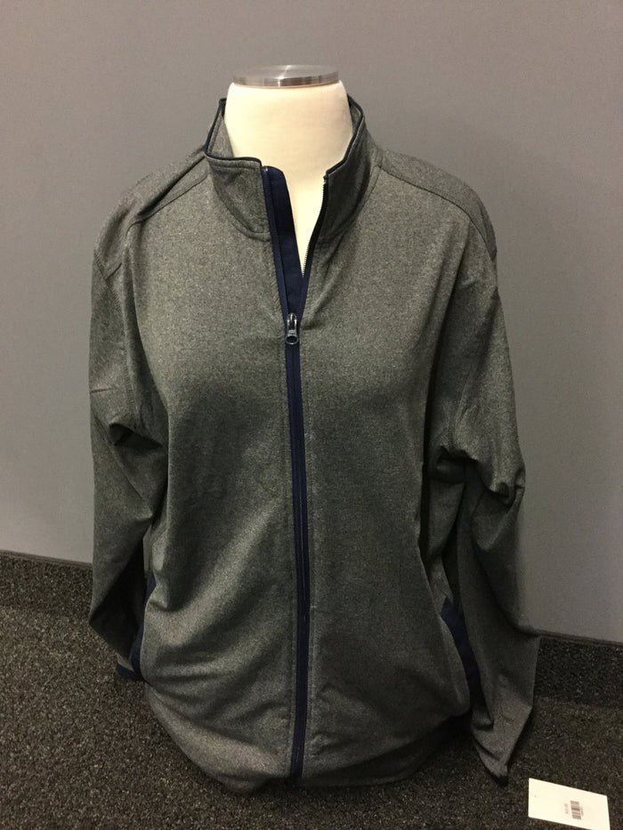LADIES SPORT-WICK STRETCH CONTRAST FULL ZIP JACKET