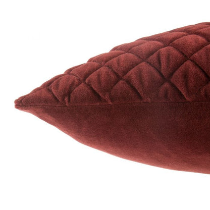 Lavish Red Ochre - Throw Pillows - - Greathouse