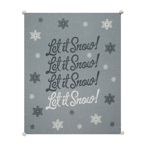 A Let It Snow Throw.