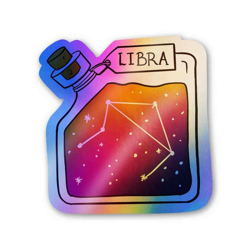 Libra Holographic Stickers - Holographic stickers | STICK IT UP