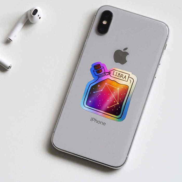 Libra Holographic Stickers - Holographic stickers | STICK IT UP