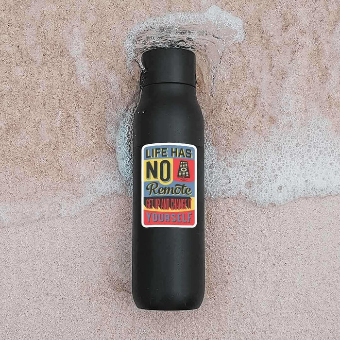 Life has no remote control Sticker - Stickers | STICK IT UP