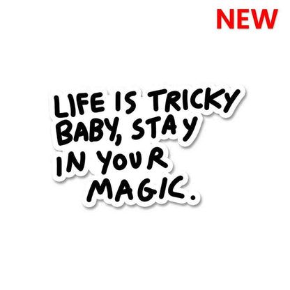 Life is tricky baby Sticker - Stickers | STICK IT UP
