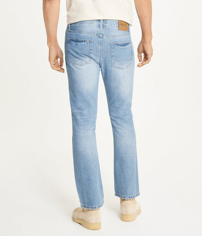 Light Wash Rigid Slim Boot Cut Jean