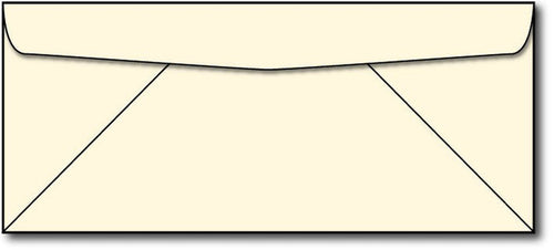 24lb, #10 Cream Linen Business Envelopes.