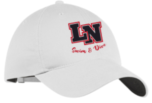 LN GIRLS SWIM & DIVE NIKE UNSTRUCTURED TWILL CAP