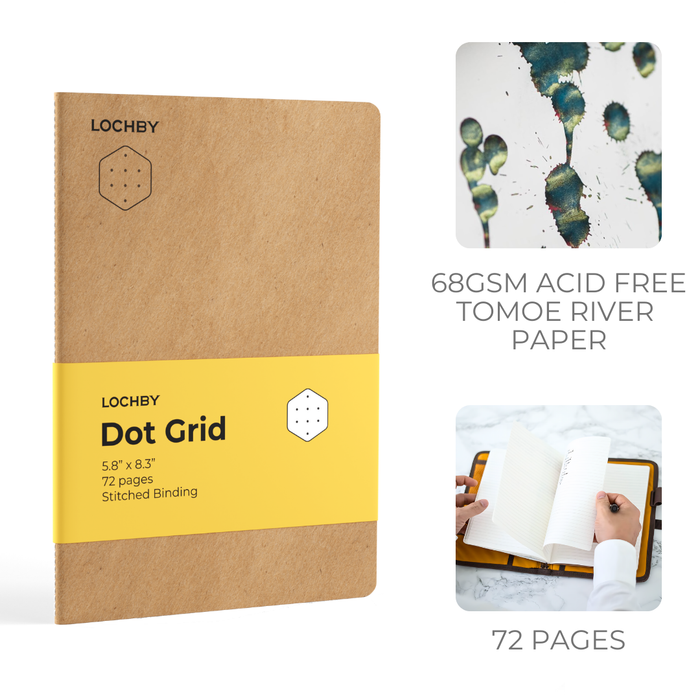LOCHBY - Tomoe River Notebooks A5