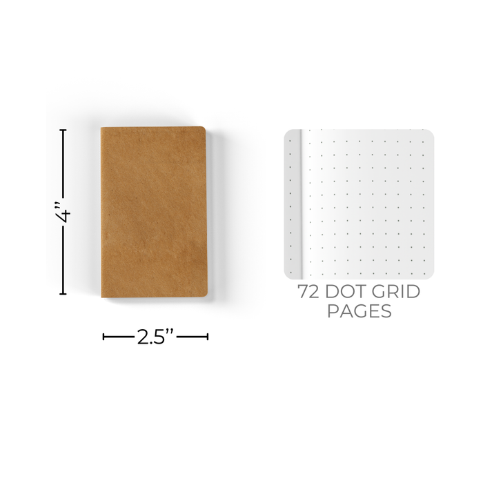 LOCHBY - Tomoe River Notebooks A7 (Pack of 4)
