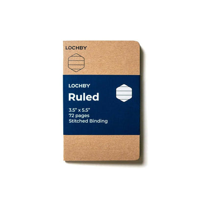 LOCHBY - Tomoe River Pocket Notebooks 3.5" x 5.5"