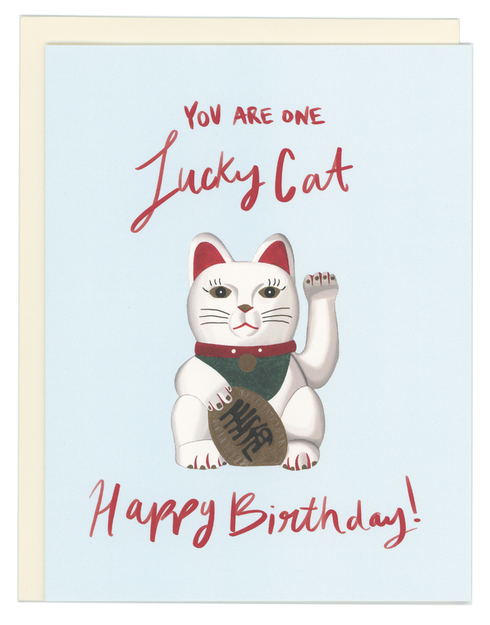 Lucky Cat Birthday