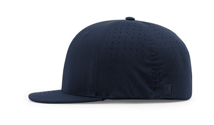 (LVBK) Richardson 733 Navy 4-Stitch Performance Ignite LT Umpire Hat
