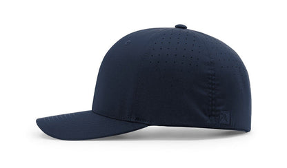 (LVBK) Richardson 753 Navy 8-Stitch Performance Ignite LT Umpire Hat