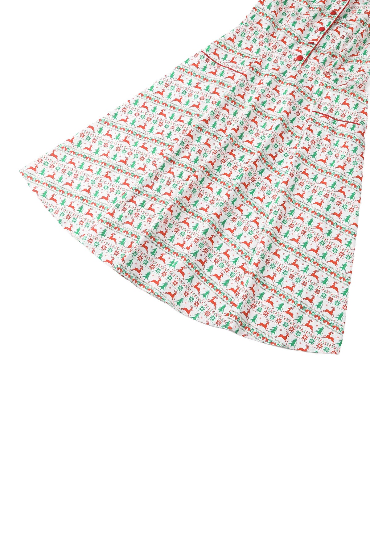 Mabel Christmas Reindeer Shirt Dress