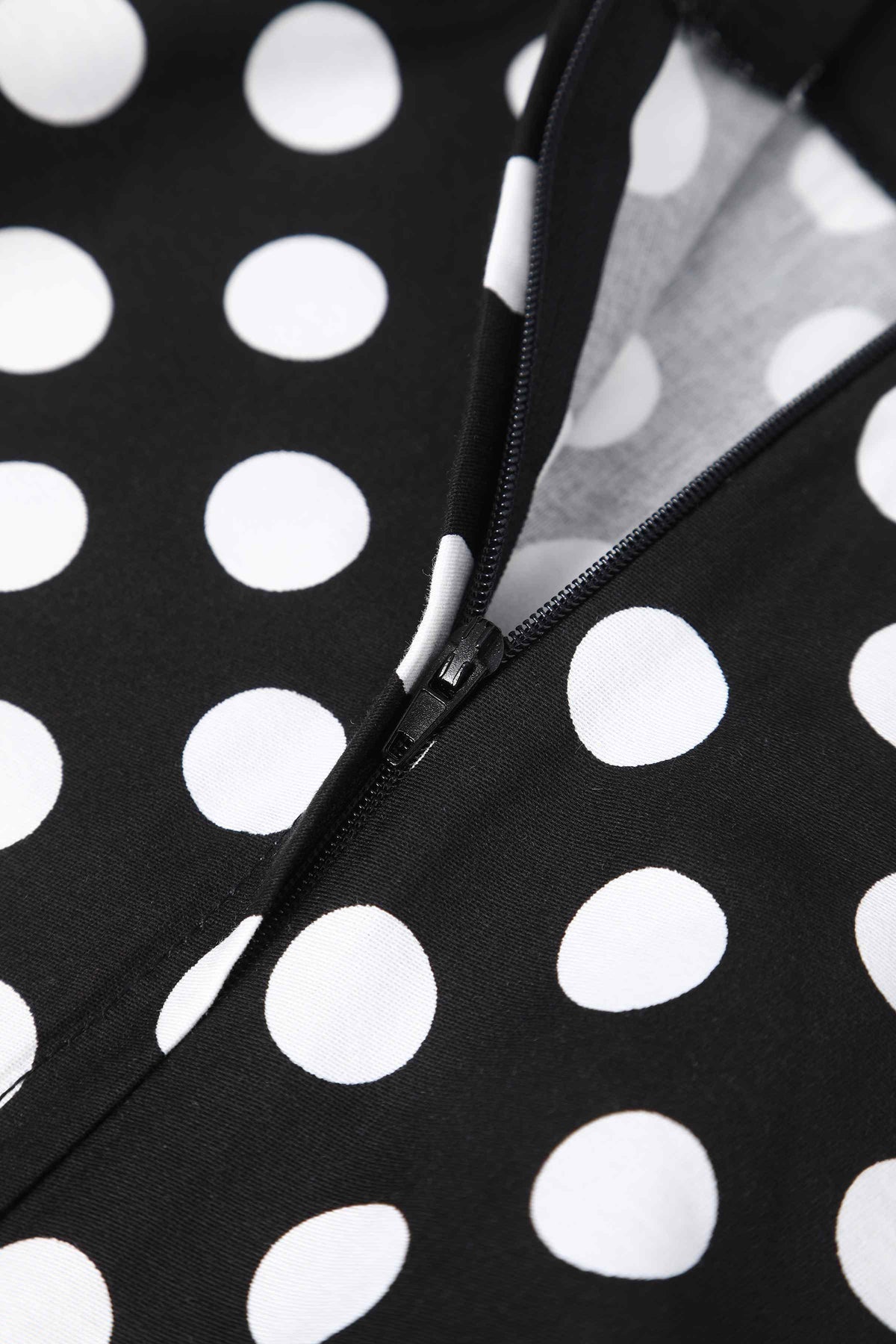 Maisie Black Polka Dot Full Circle Midi Skirt
