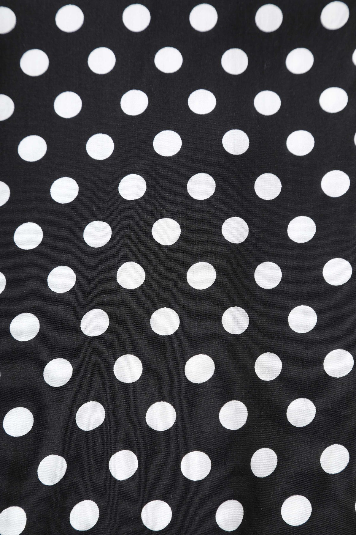 Margaret Polka Dot Long Sleeved Blouse In Black