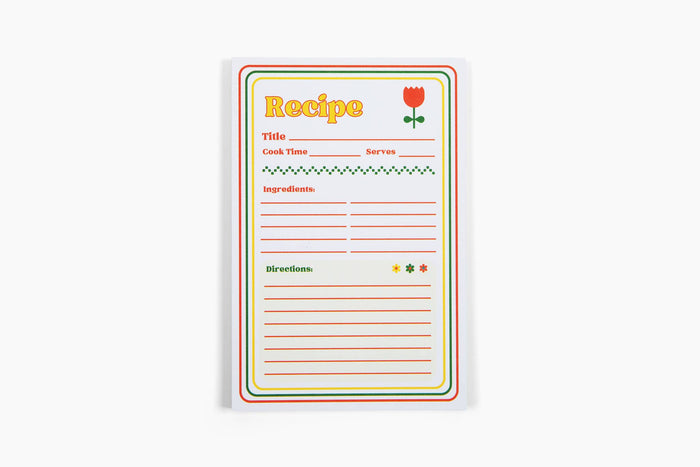 Marigold Press - 70s Recipe Notepad