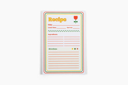 Marigold Press - 70s Recipe Notepad