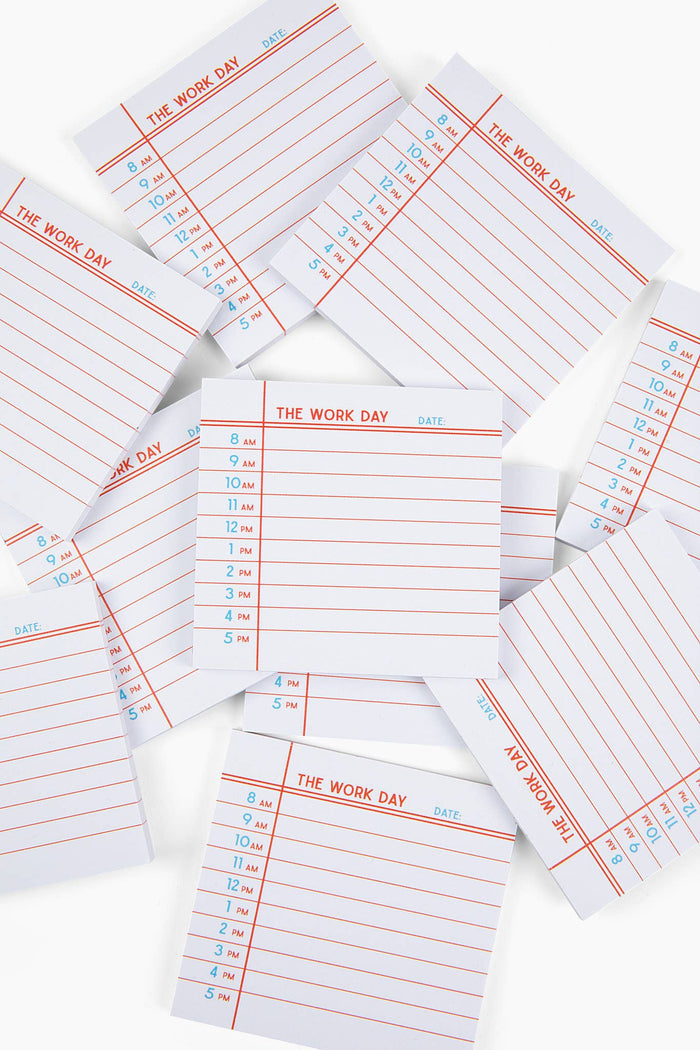 Marigold Press - The Work Day Sticky Note