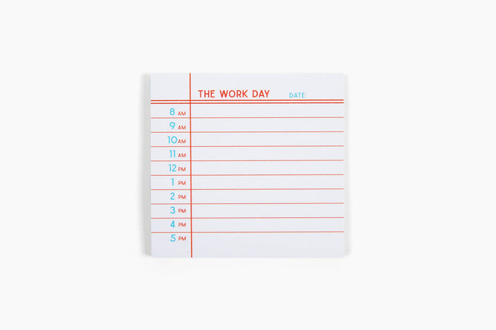 Marigold Press - The Work Day Sticky Note