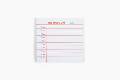 Marigold Press - The Work Day Sticky Note