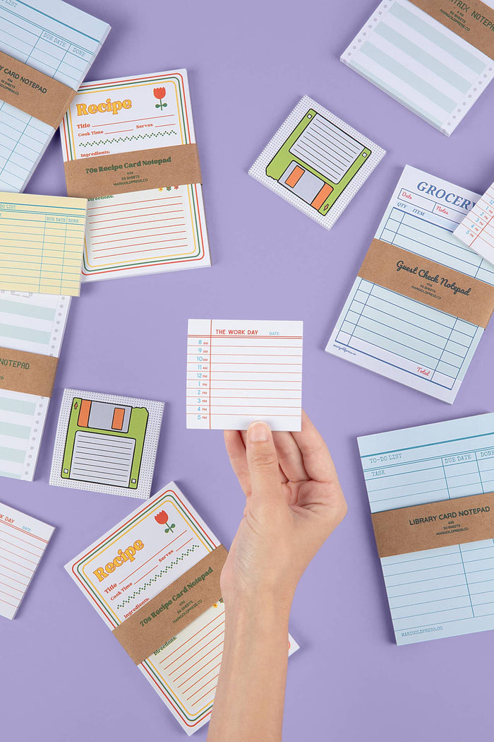 Marigold Press - The Work Day Sticky Note