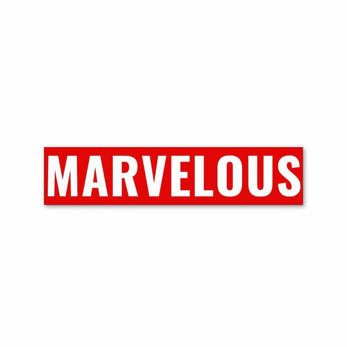 Marvelous Sticker - Stickers | STICK IT UP