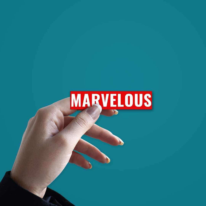 Marvelous Sticker - Stickers | STICK IT UP