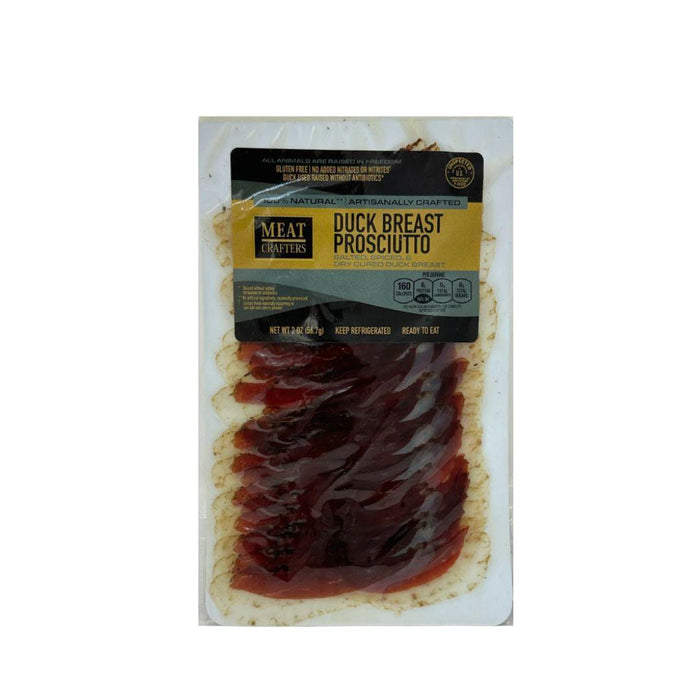 Meat Crafters Sliced Duck Breast Prosciutto 2oz