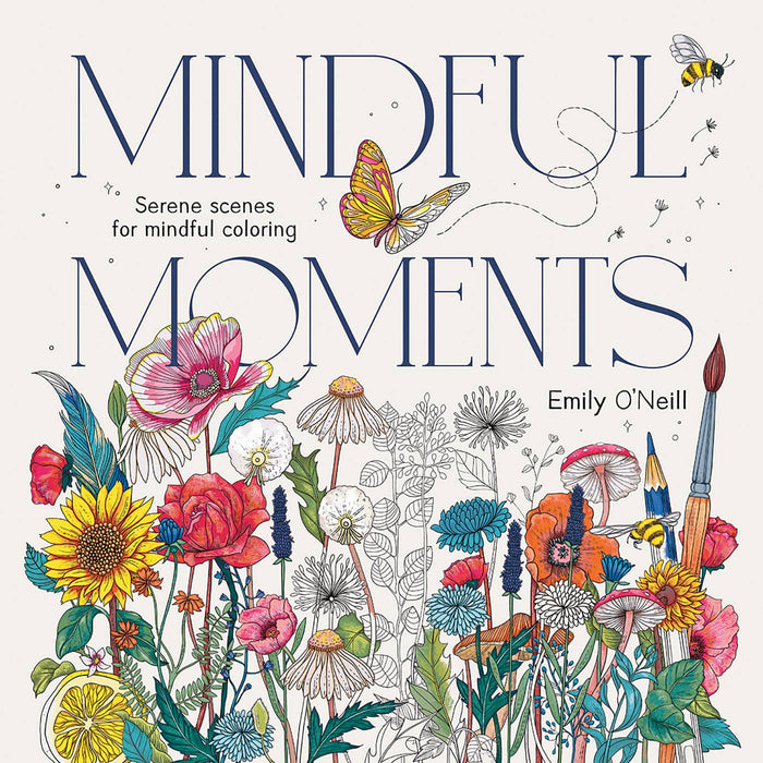 Mindful Moments (US edition) - Coloring Book